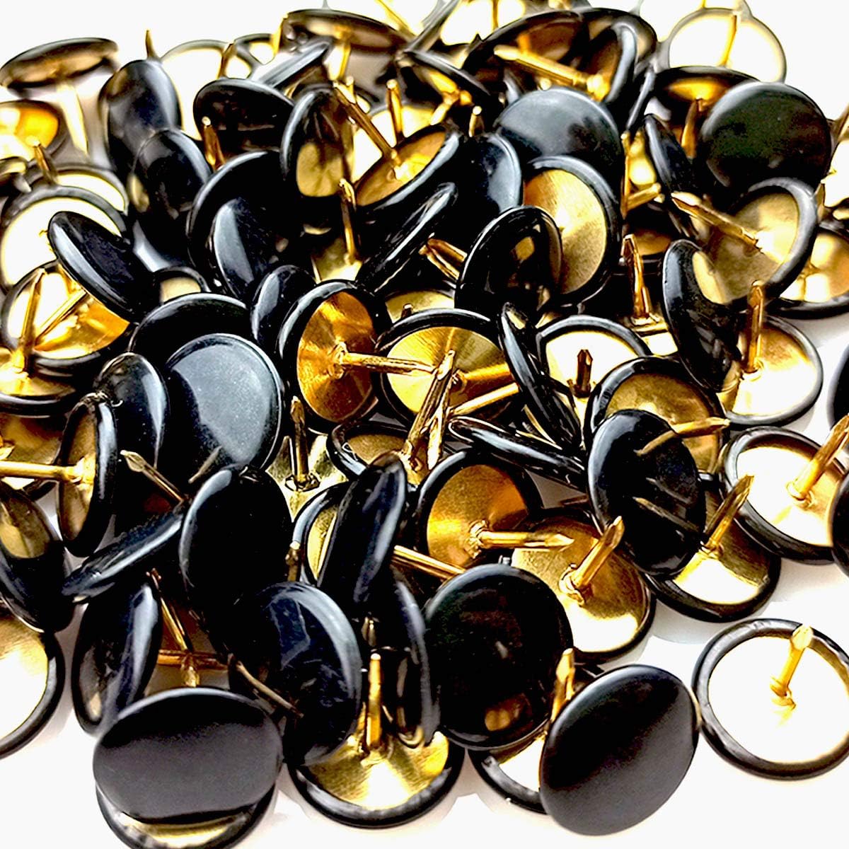 Head Pin Assorted - หมุดปักผนังหัวกลมพลาสติก 200/400 ชิ้น สำหรับใช้ในบ้าน โรงเรียน สำนักงาน