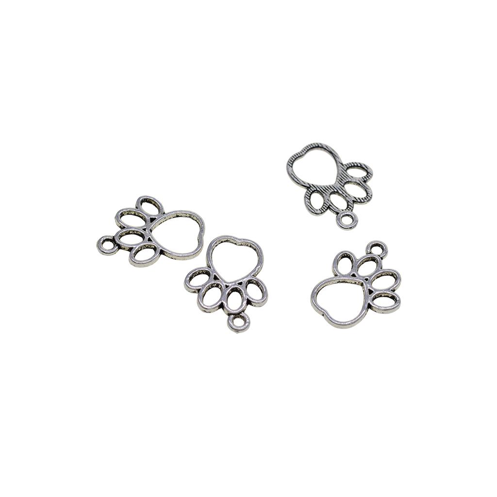 Jewelry Making Event - จี้แมวโลหะผสมสีเงินสำหรับตกแต่ง DIY ทำเครื่องประดับ พวงกุญแจ ของขวัญสำหรับเพื่อนหรือใช้ในงานอีเวนต์
