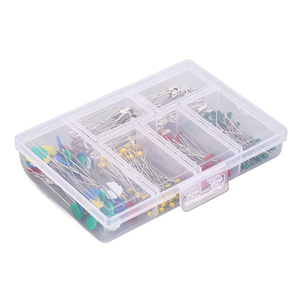 Head Pin Assorted - ชุดเข็มเย็บผ้า 400 ชิ้น หลากสี สำหรับงาน DIY