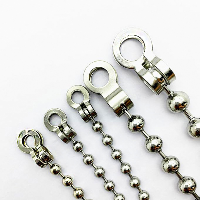 Jewelry Making Metals - 30 ชิ้นสแตนเลสสตีล Ball Chain Connector Clasps