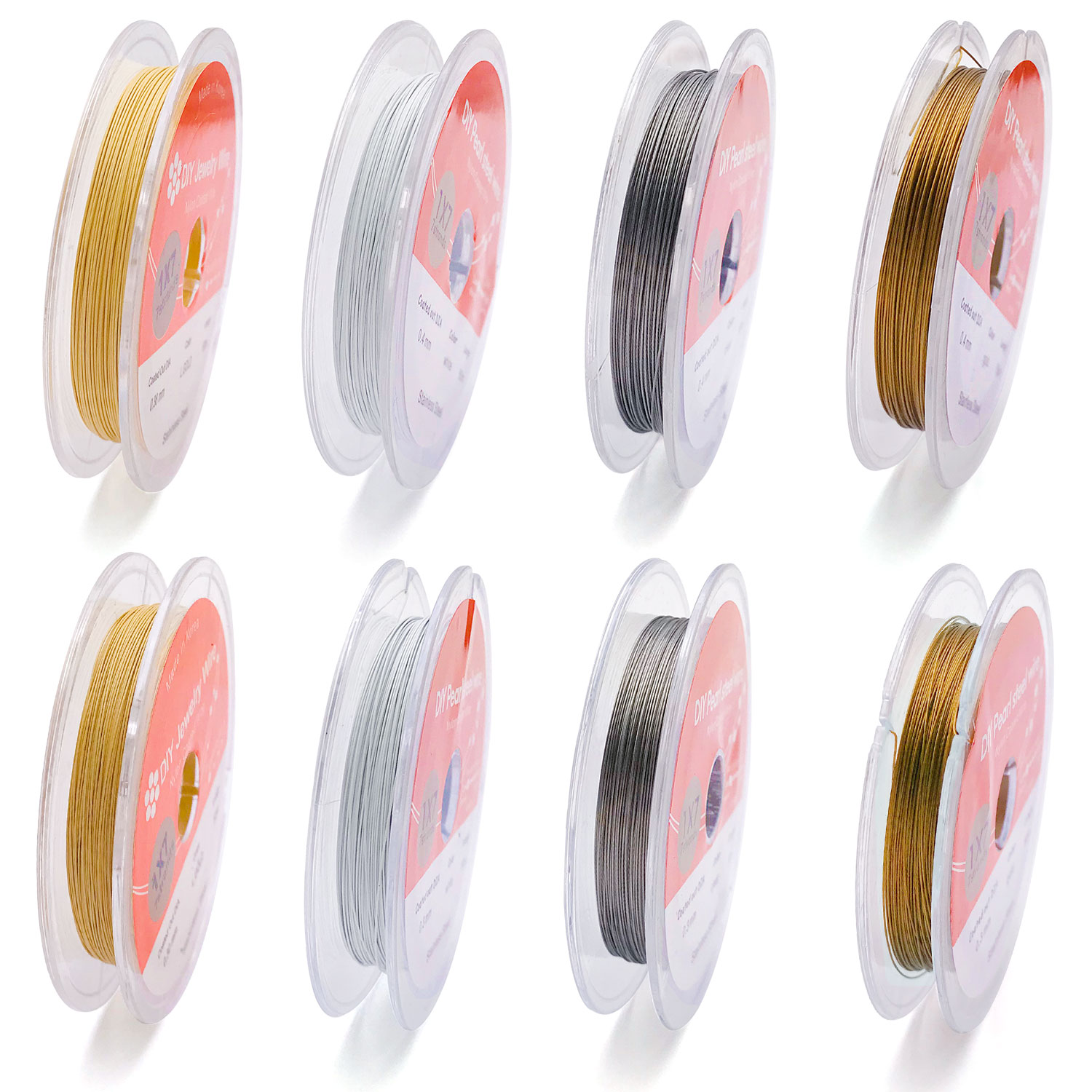 50 M สแตนเลสสตีลทองแดงลวด Colo - Jewelry Making With Copper Wire บทวิจารณ์และราคา