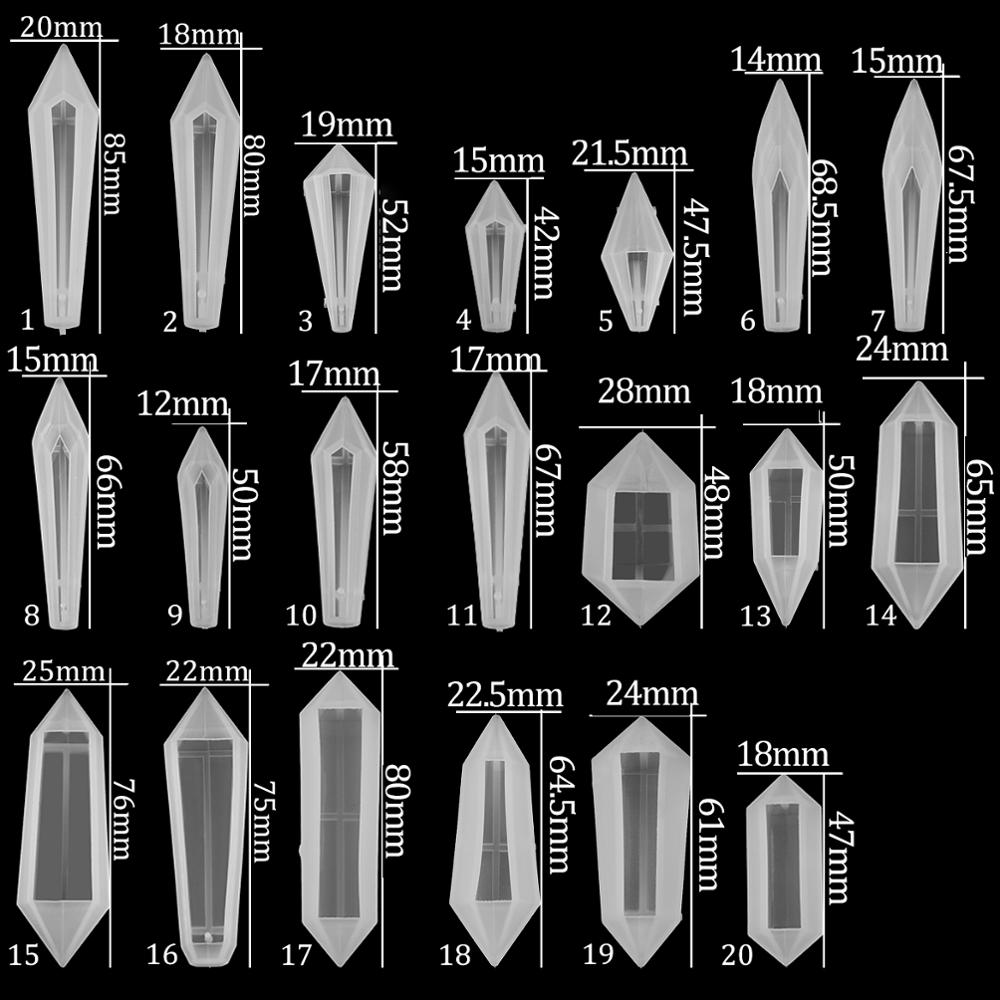 1Pcs DIYคริสตัลลูกตุ้มอีพ็อกซี - Jewelry Making Tools List บทวิจารณ์และราคา