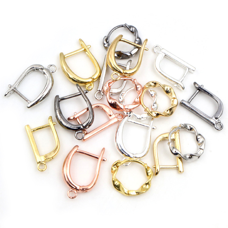 10ชิ้นสีทองฝรั่งเศสต่างหูตะขอก - Jewelry Making With Copper Wire บทวิจารณ์และราคา