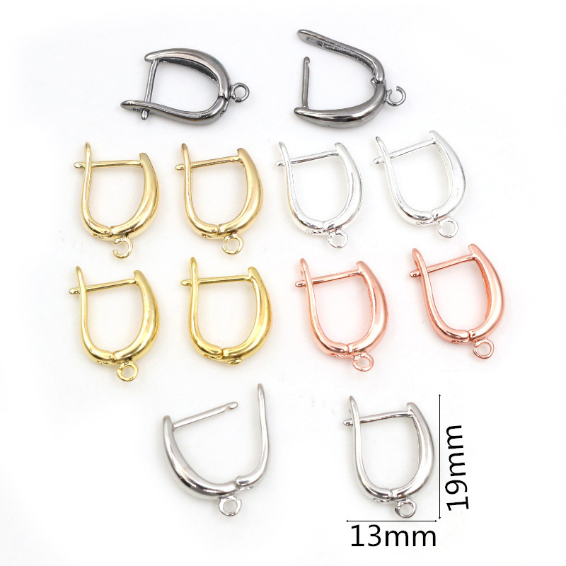 10ชิ้นสีทองฝรั่งเศสต่างหูตะขอก - Jewelry Making With Copper Wire บทวิจารณ์และราคา