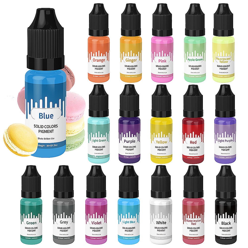 18 สี 10ml Macaron สีพาสเทลสีเ - Jewelry Making Tools List บทวิจารณ์และราคา