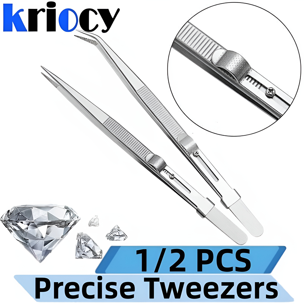 แหนบสแตนเลสปรับสไลด์ล็อคป้องกั - Jewelry Making Tools List บทวิจารณ์และราคา
