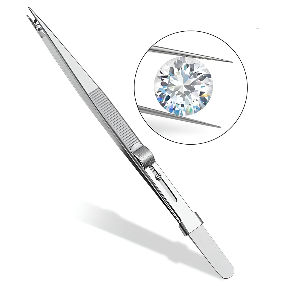 แหนบสแตนเลสปรับสไลด์ล็อคป้องกั - Jewelry Making Tools List บทวิจารณ์และราคา