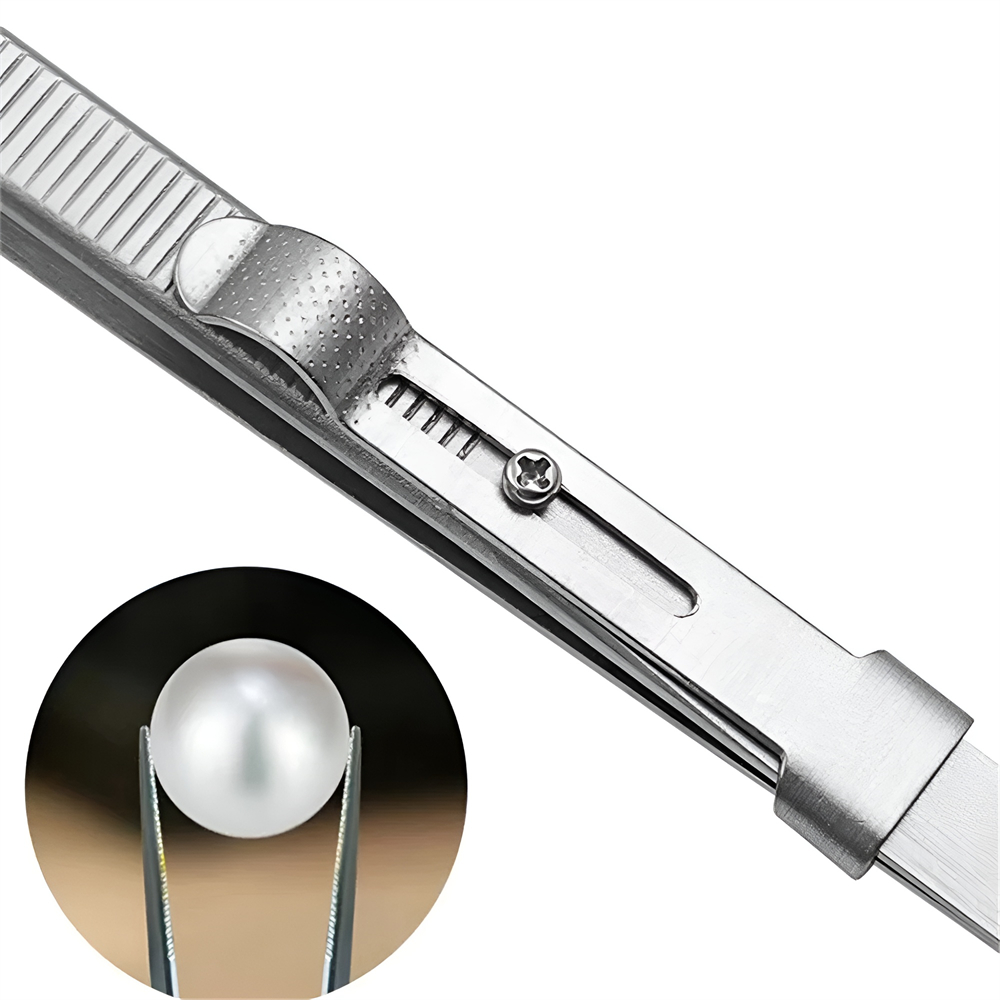 แหนบสแตนเลสปรับสไลด์ล็อคป้องกั - Jewelry Making Tools List บทวิจารณ์และราคา