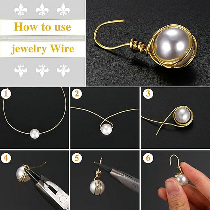 0.3-1.0 มม.เครื่องประดับประดับ - Jewelry Making With Copper Wire บทวิจารณ์และราคา