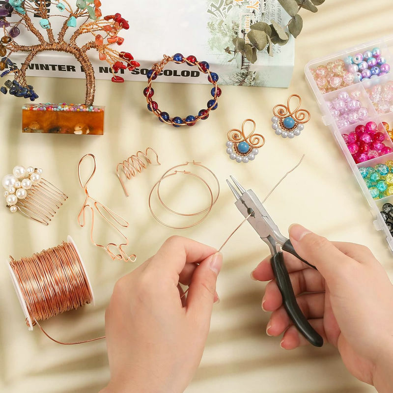 0.3-1.0 มม.เครื่องประดับประดับ - Jewelry Making With Copper Wire บทวิจารณ์และราคา