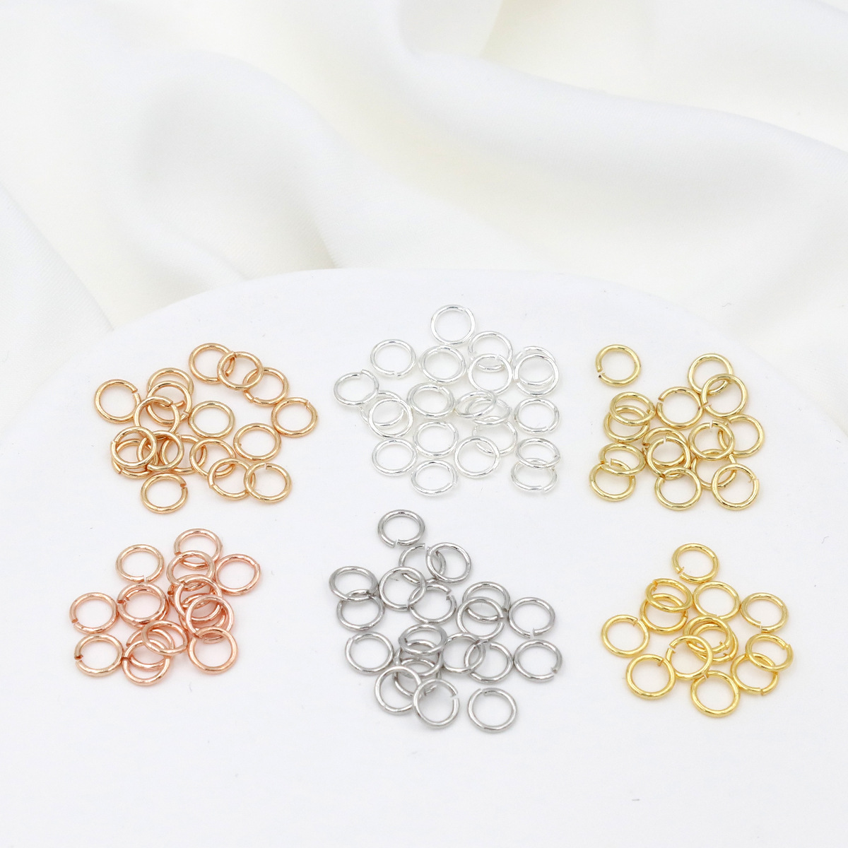 แพ็ค 925 ห่วงโลหะเงินแบบเปิด ข - Jewelry Making Closed Jump Rings บทวิจารณ์และราคา