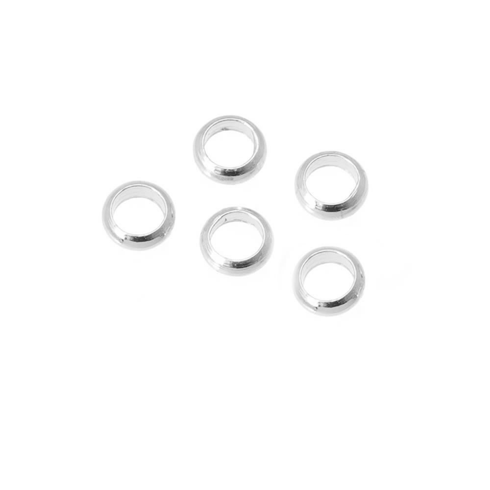 แหวนทองเหลืองสีทอง 18K ขนาด 3  - Jewelry Making Closed Jump Rings บทวิจารณ์และราคา