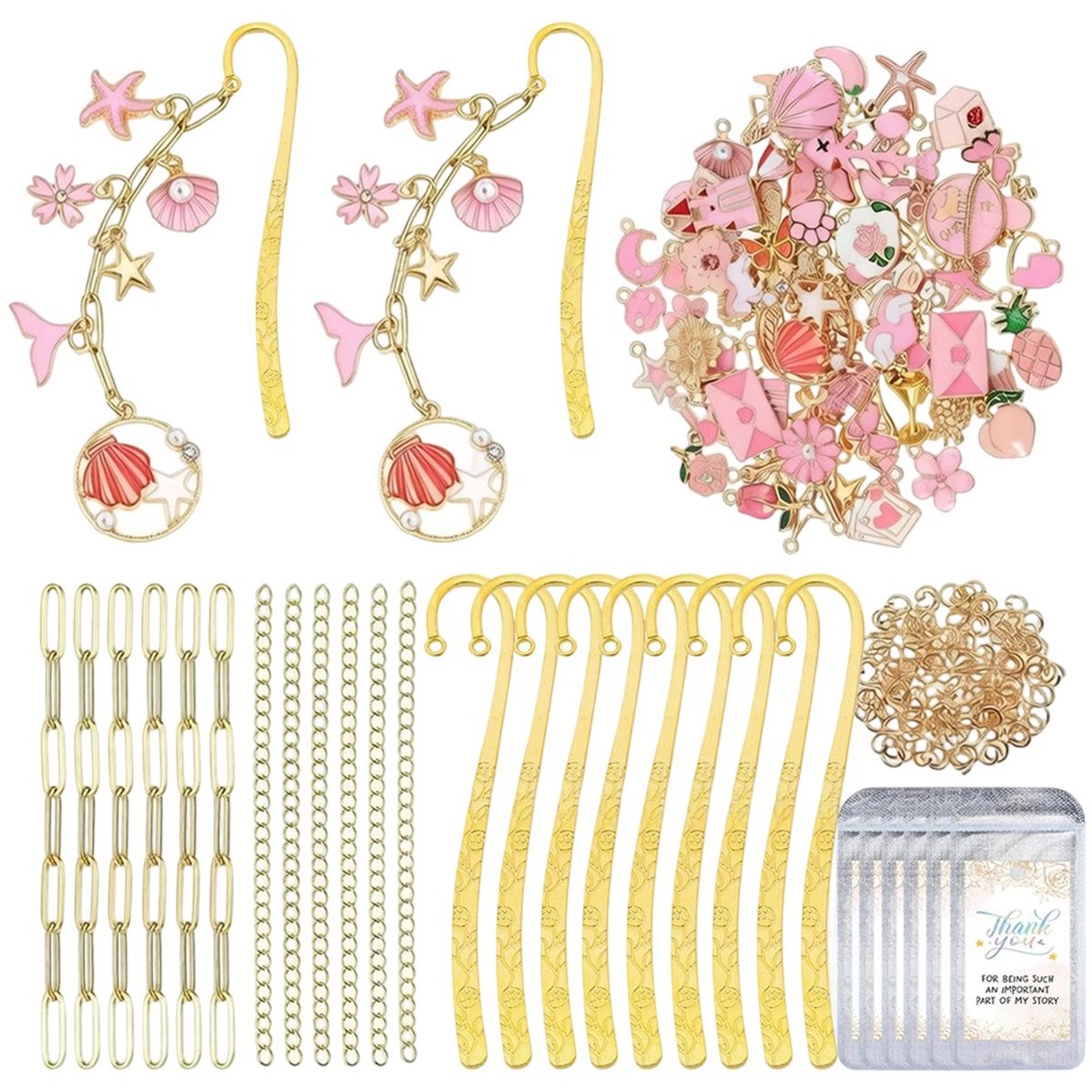 11·11COUPON ชุดทำบุ๊คมาร์ค DIY - Jump Ring Assorted บทวิจารณ์และราคา