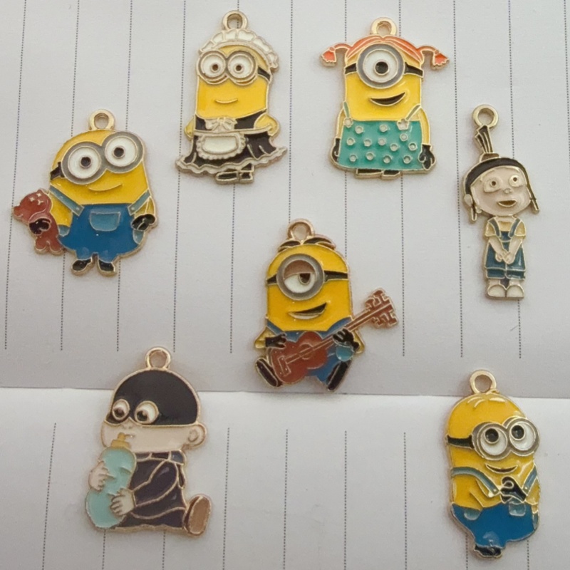 จี้การ์ตูนลายหยดน้ำมันอัลลอยด์ - Jewelry Making Accessories บทวิจารณ์และราคา