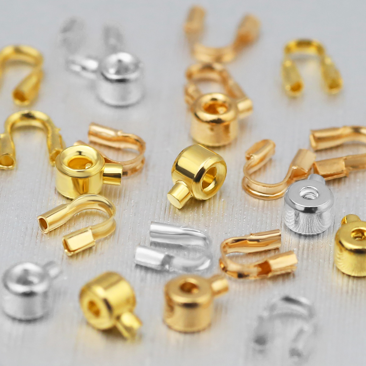ตัวล็อคแบบลูกปัดทองเหลือง 20 ช - Jewelry Making With Copper Wire บทวิจารณ์และราคา