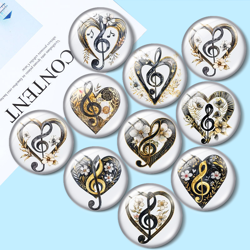 จี้แก้วทรงหยดน้ำรูปโน้ตดนตรี/ห - Jewelry Making Notes บทวิจารณ์และราคา