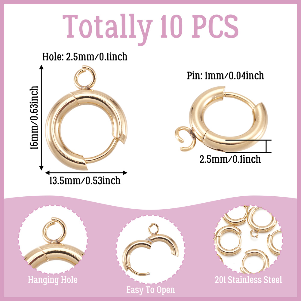 ตะขอเกี่ยวต่างหูสแตนเลส 201 จำ - Jewelry Making Metal Supplies บทวิจารณ์และราคา