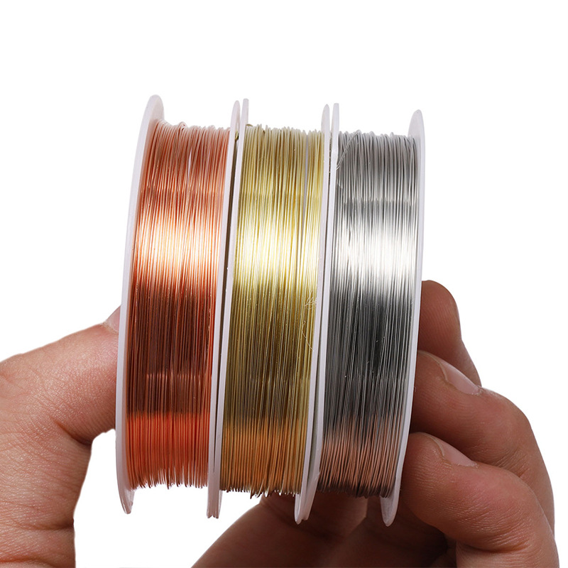 ลวดทองแดงแข็งแรง ขนาด 0.2/0.3/ - Jewelry Making With Copper Wire บทวิจารณ์และราคา