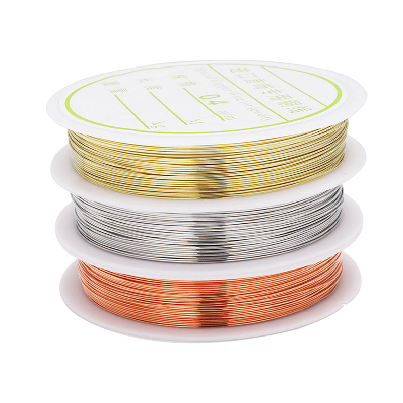ลวดทองแดงแข็งแรง ขนาด 0.2/0.3/ - Jewelry Making With Copper Wire บทวิจารณ์และราคา