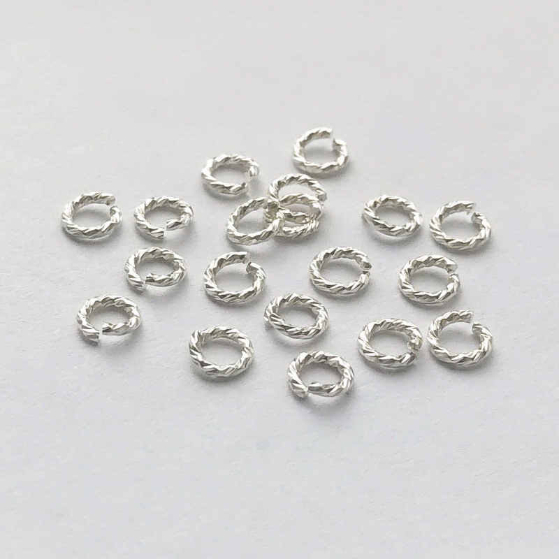 ห่วงเงินแท้ 925 แบบเปิด-ปิด สำ - Jewelry Making Closed Jump Rings บทวิจารณ์และราคา