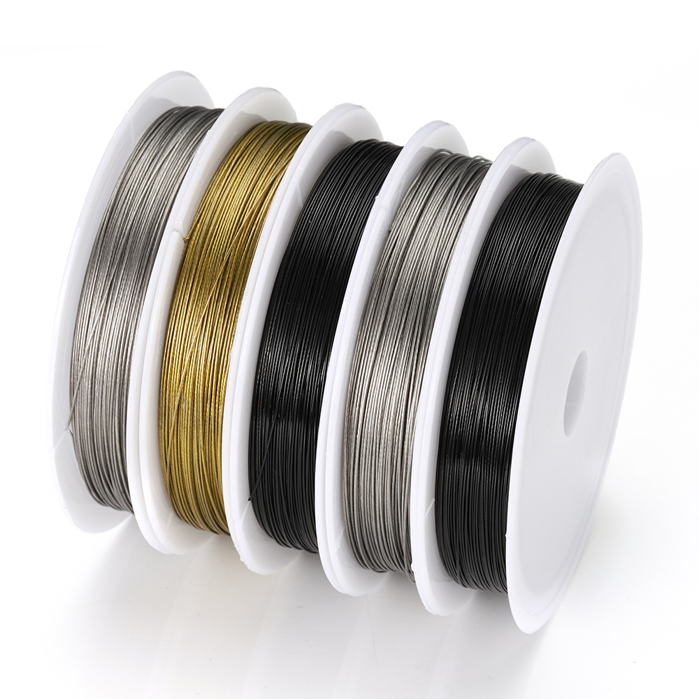 7-35 เมตร/ม้วนลวดสแตนเลส 0.3/0 - Jewelry Making With Copper Wire บทวิจารณ์และราคา