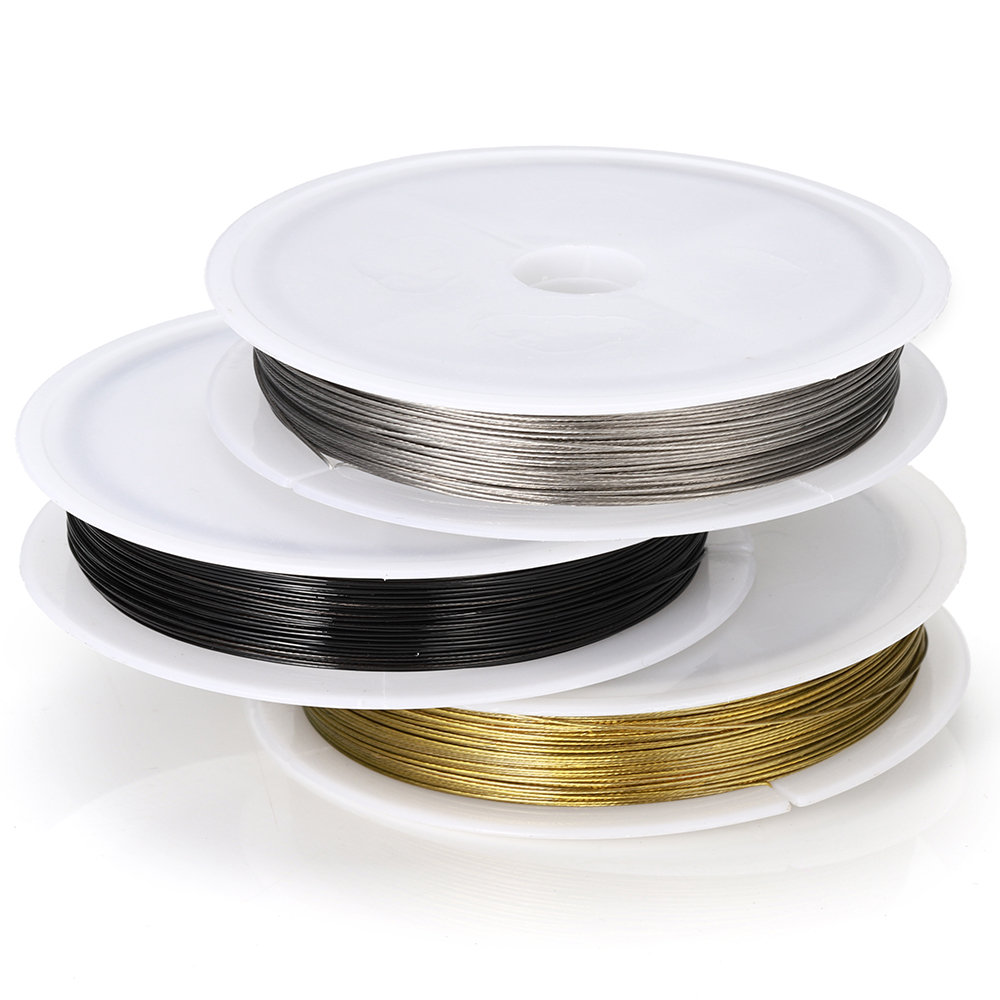 7-35 เมตร/ม้วนลวดสแตนเลส 0.3/0 - Jewelry Making With Copper Wire บทวิจารณ์และราคา