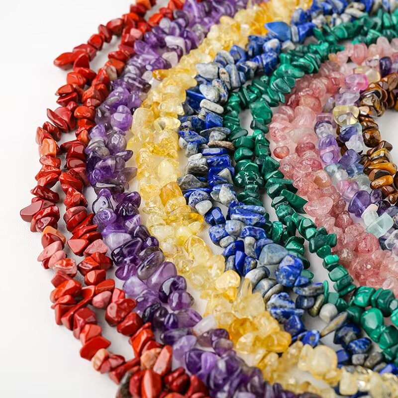 ลูกปัดหินธรรมชาติขนาด 5-12 มม. - Jewelry Making Event บทวิจารณ์และราคา