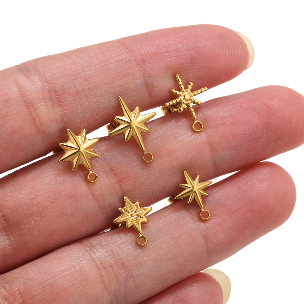ต่างหูสแตนเลสรูปดาว 6 ชิ้น สำห - Jewelry Making Tool Kit บทวิจารณ์และราคา