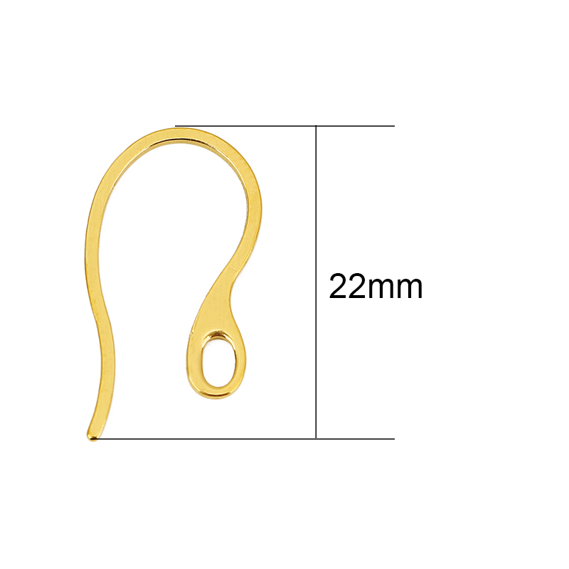 ตะขอเกี่ยวต่างหูสแตนเลสแบบไม่ก - Jewelry Making Metals บทวิจารณ์และราคา