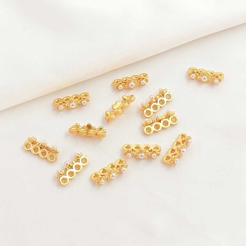 5ชิ้น Dummy ทองสี่หัวเข็มขัดลู - Jewelry Making For Dummies บทวิจารณ์และราคา