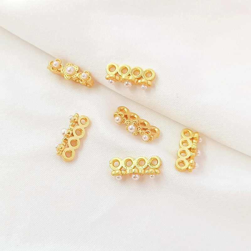 5ชิ้น Dummy ทองสี่หัวเข็มขัดลู - Jewelry Making For Dummies บทวิจารณ์และราคา