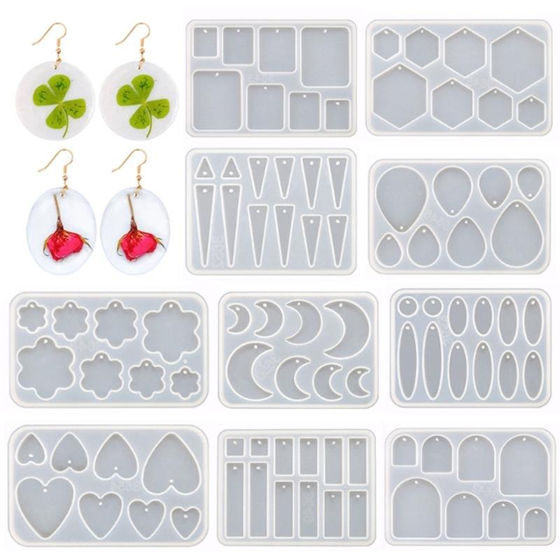 แม่พิมพ์ต่างหูซิลิโคนต่างหูทำเ - Jewelry Making Tools List บทวิจารณ์และราคา