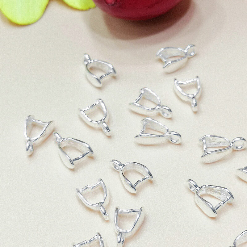 ตัวเชื่อมต่อชุบเงิน 50 ชิ้น แบ - Jewelry Making Stones บทวิจารณ์และราคา