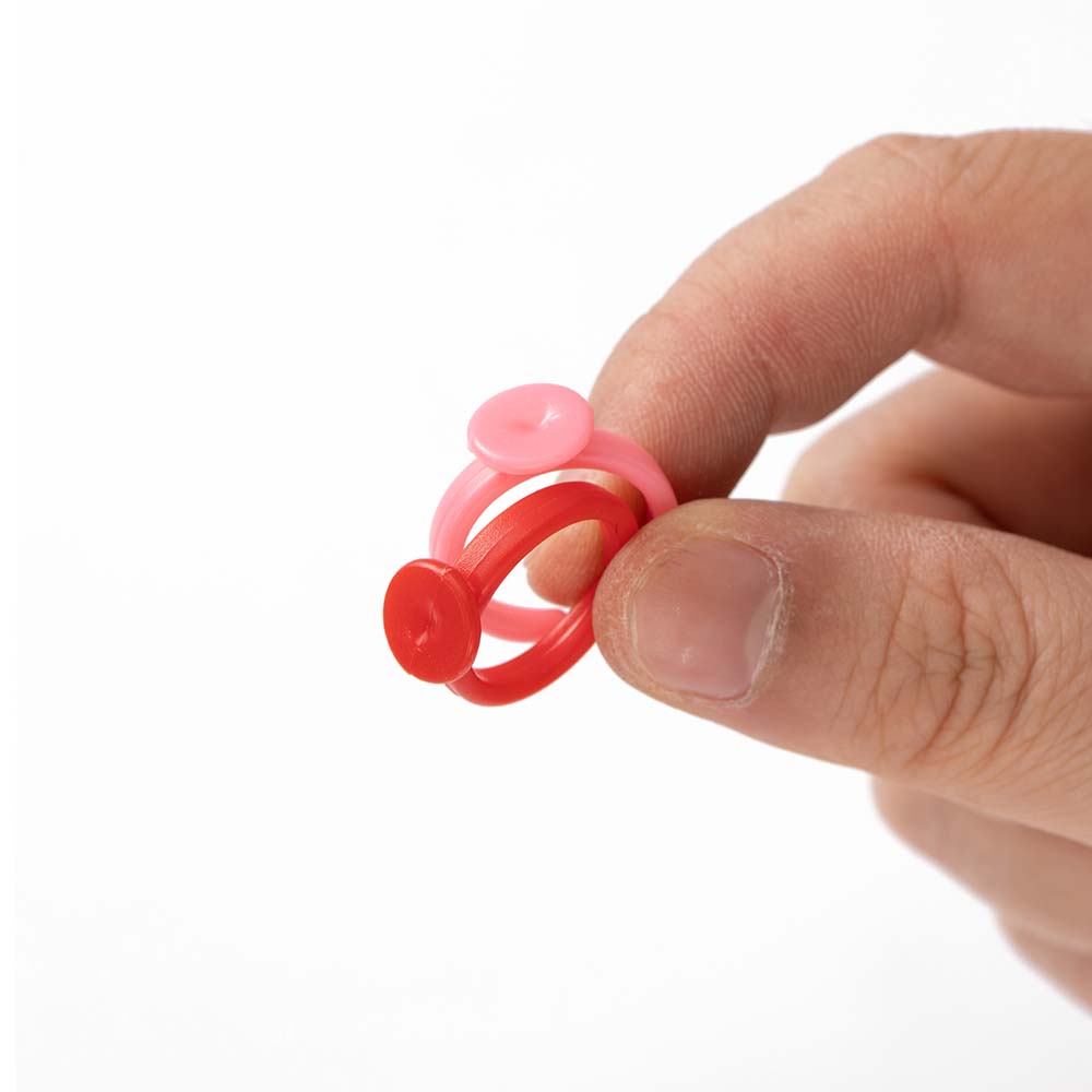 100 ชิ้นพลาสติกใสแหวนปรับฐานสํ - Jewelry Making 4 Year Old บทวิจารณ์และราคา