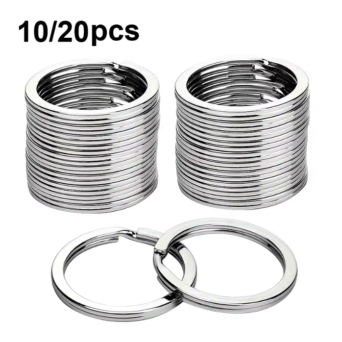 พวงกุญแจโลหะแบบวงแหวนคู่ ขนาด  - Jewelry Making Closed Jump Rings บทวิจารณ์และราคา