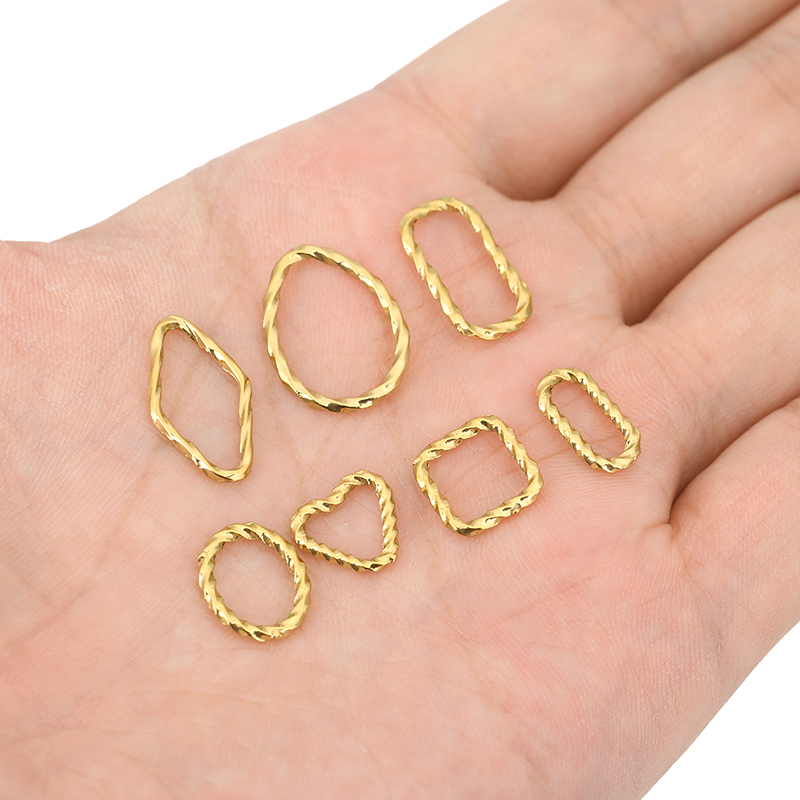 ห่วงเชื่อมสแตนเลสแบบปิด 10 ชิ้ - Jewelry Making Closed Jump Rings บทวิจารณ์และราคา