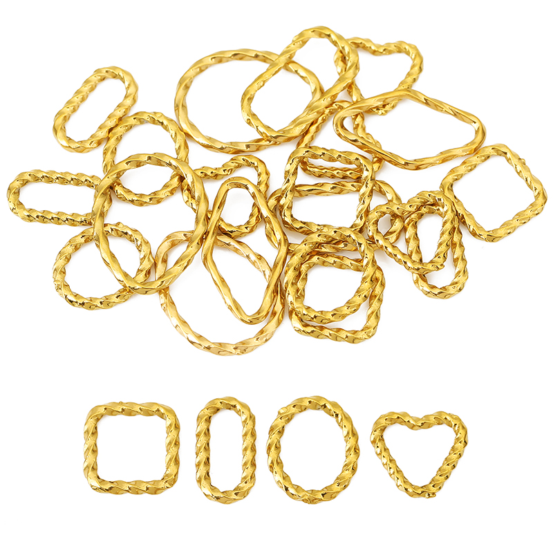 ห่วงเชื่อมสแตนเลสแบบปิด 10 ชิ้ - Jewelry Making Closed Jump Rings บทวิจารณ์และราคา