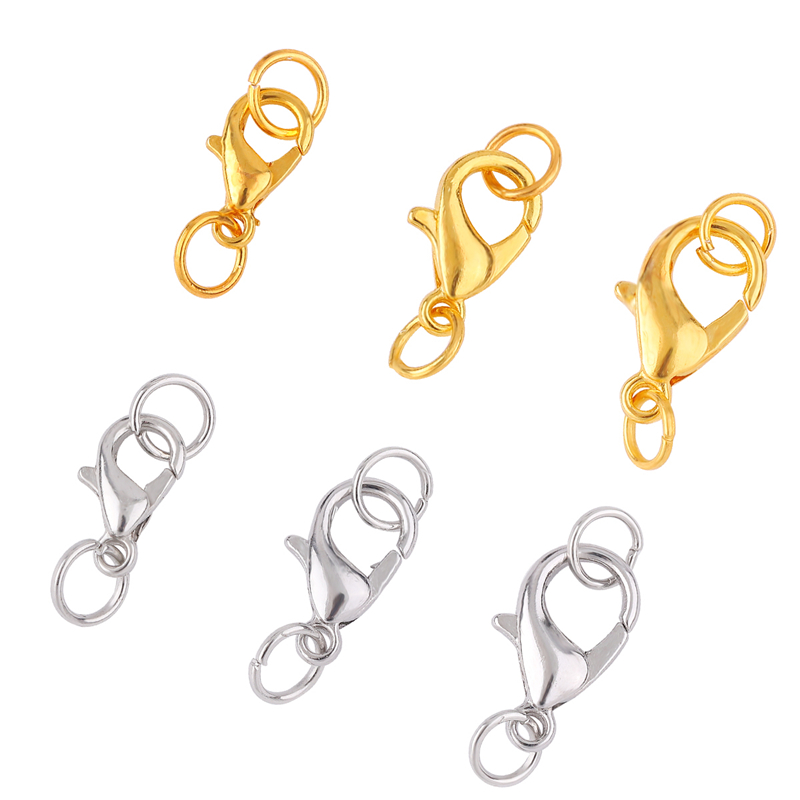 ตัวล็อกแบบก้ามปูสแตนเลสขนาด 10 - Jewelry Making Closed Jump Rings บทวิจารณ์และราคา