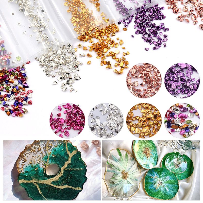 อีพ็อกซี่เรซิ่นที่มีสีสันหินทร - Jewelry Making Tools List บทวิจารณ์และราคา