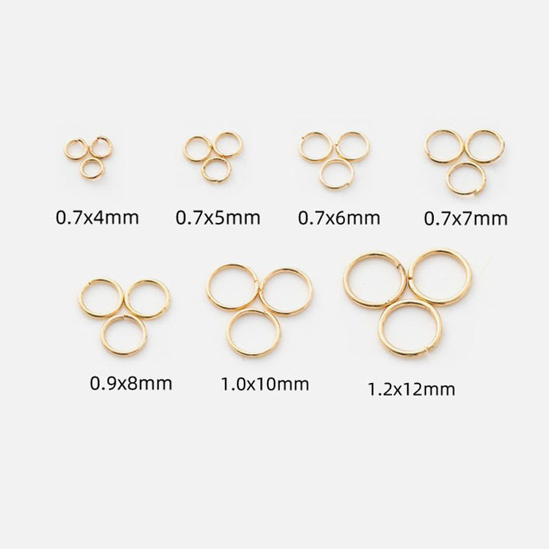 200 ชิ้น/ล็อต 3-12 มม.แยกแหวนต - Jewelry Making Closed Jump Rings บทวิจารณ์และราคา