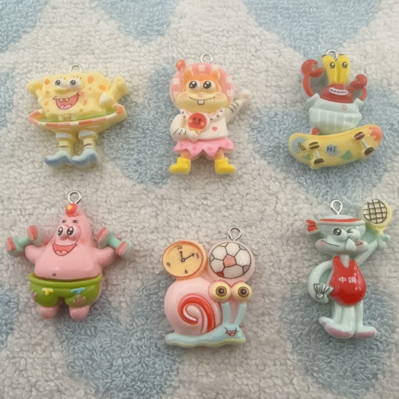 จี้เรซิ่นลายการ์ตูน 10 ชิ้น, ต - Jewelry Making Accessories บทวิจารณ์และราคา