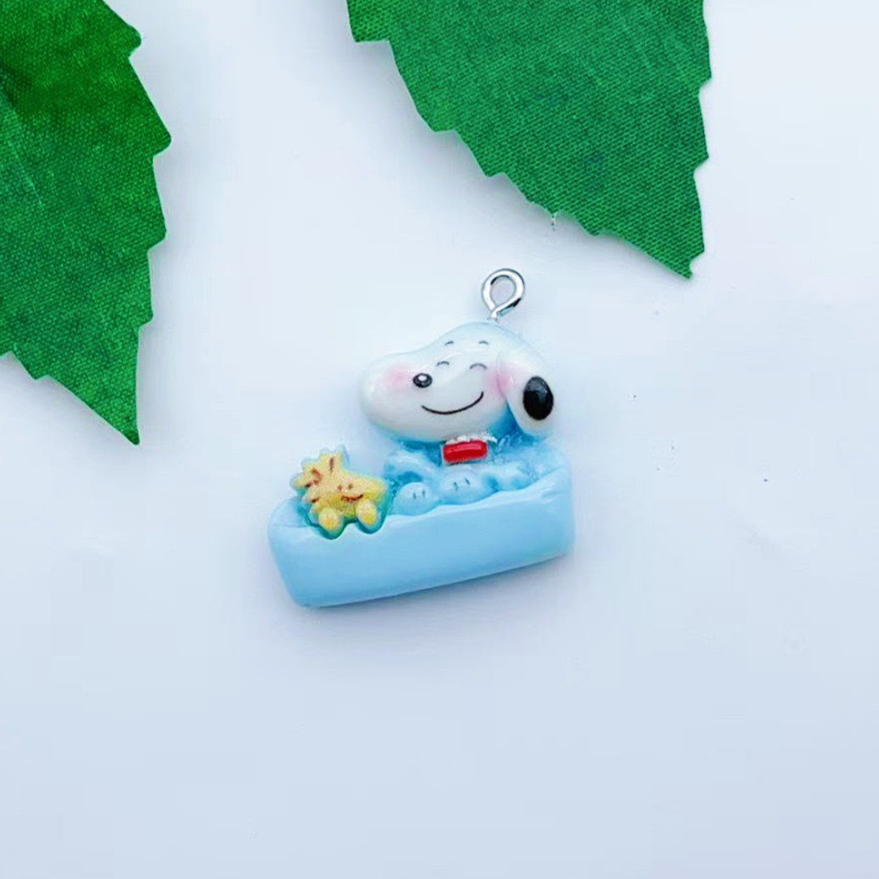 จี้รูปสุนัขการ์ตูนเรซิ่น 12 ชิ - Jewelry Making Accessories บทวิจารณ์และราคา