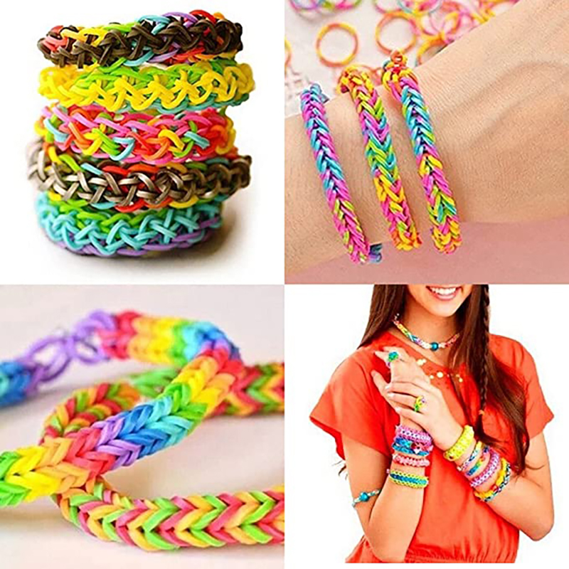 600 ชิ้นที่มีสีสันสร้อยข้อมือย - Jewelry Making Tool Kit บทวิจารณ์และราคา