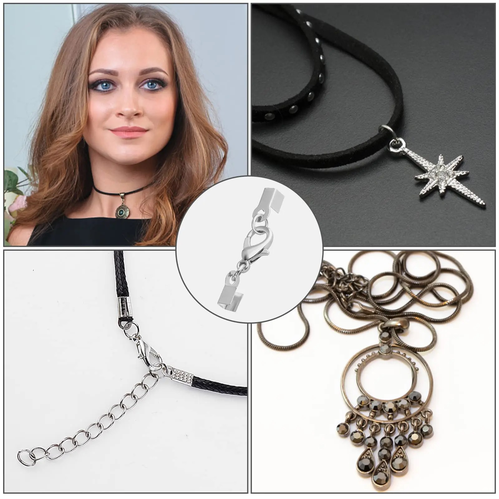 450 ชิ้น ประกอบด้วย 200 ฝาครอบ - Jewelry Making Closed Jump Rings บทวิจารณ์และราคา