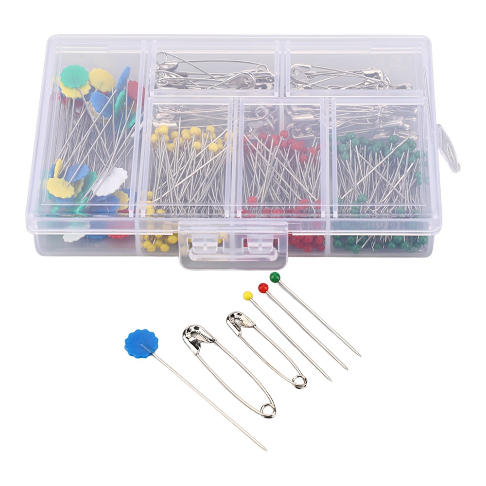ชุดเข็มเย็บผ้า 400 ชิ้น หลากสี - Head Pin Assorted บทวิจารณ์และราคา
