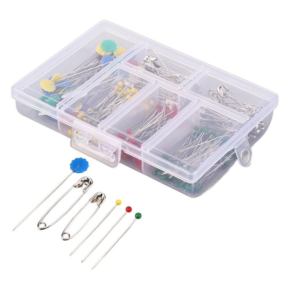 ชุดเข็มเย็บผ้า 400 ชิ้น หลากสี - Head Pin Assorted บทวิจารณ์และราคา