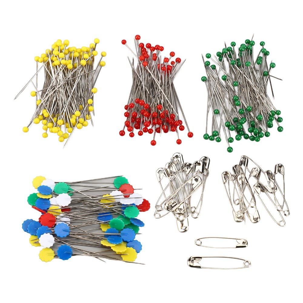 ชุดเข็มเย็บผ้า 400 ชิ้น หลากสี - Head Pin Assorted บทวิจารณ์และราคา