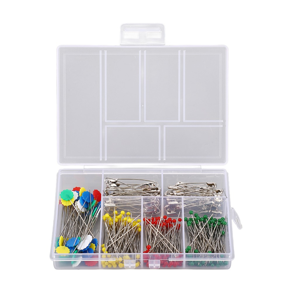 ชุดเข็มเย็บผ้า 400 ชิ้น หลากสี - Head Pin Assorted บทวิจารณ์และราคา