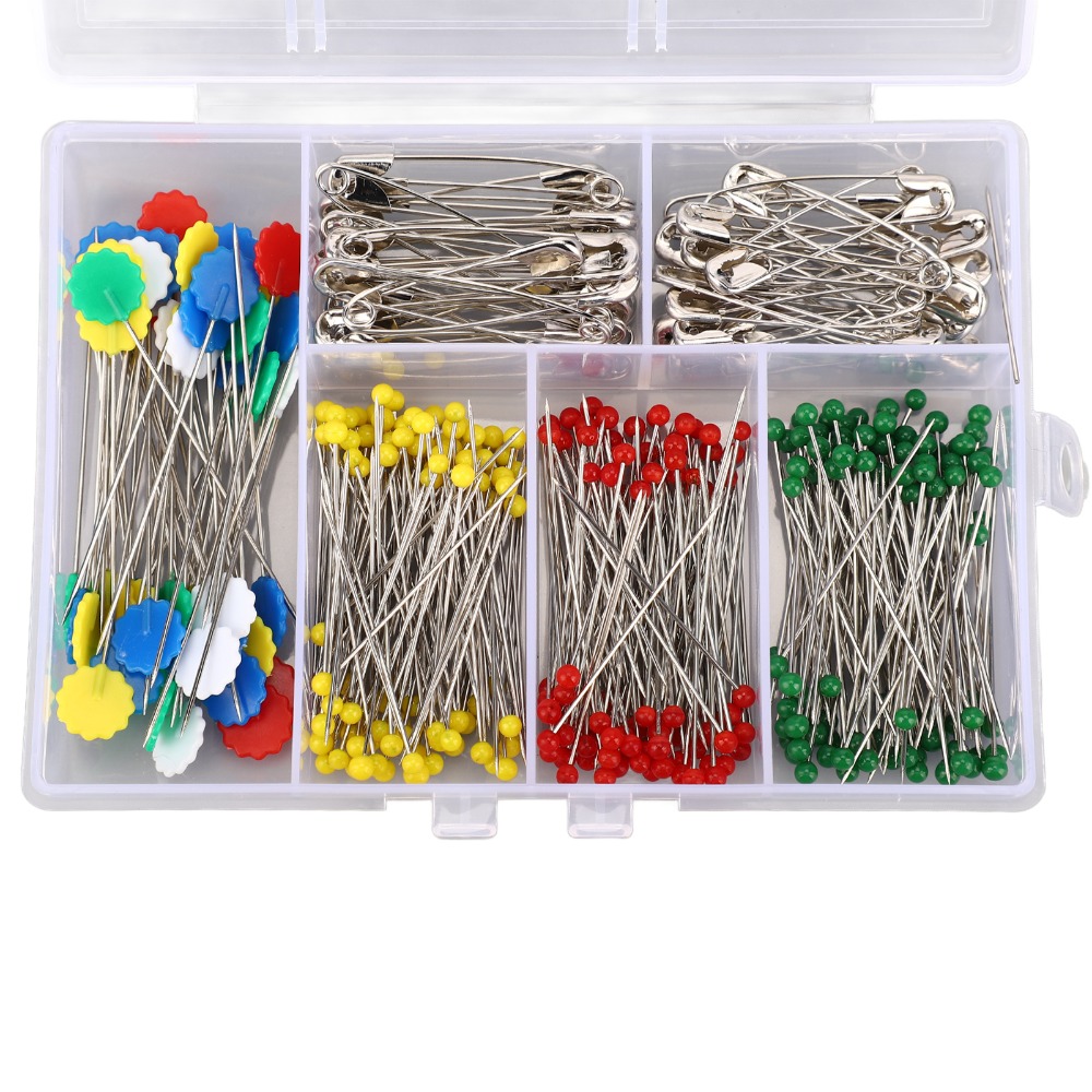 ชุดเข็มเย็บผ้า 400 ชิ้น หลากสี - Head Pin Assorted บทวิจารณ์และราคา