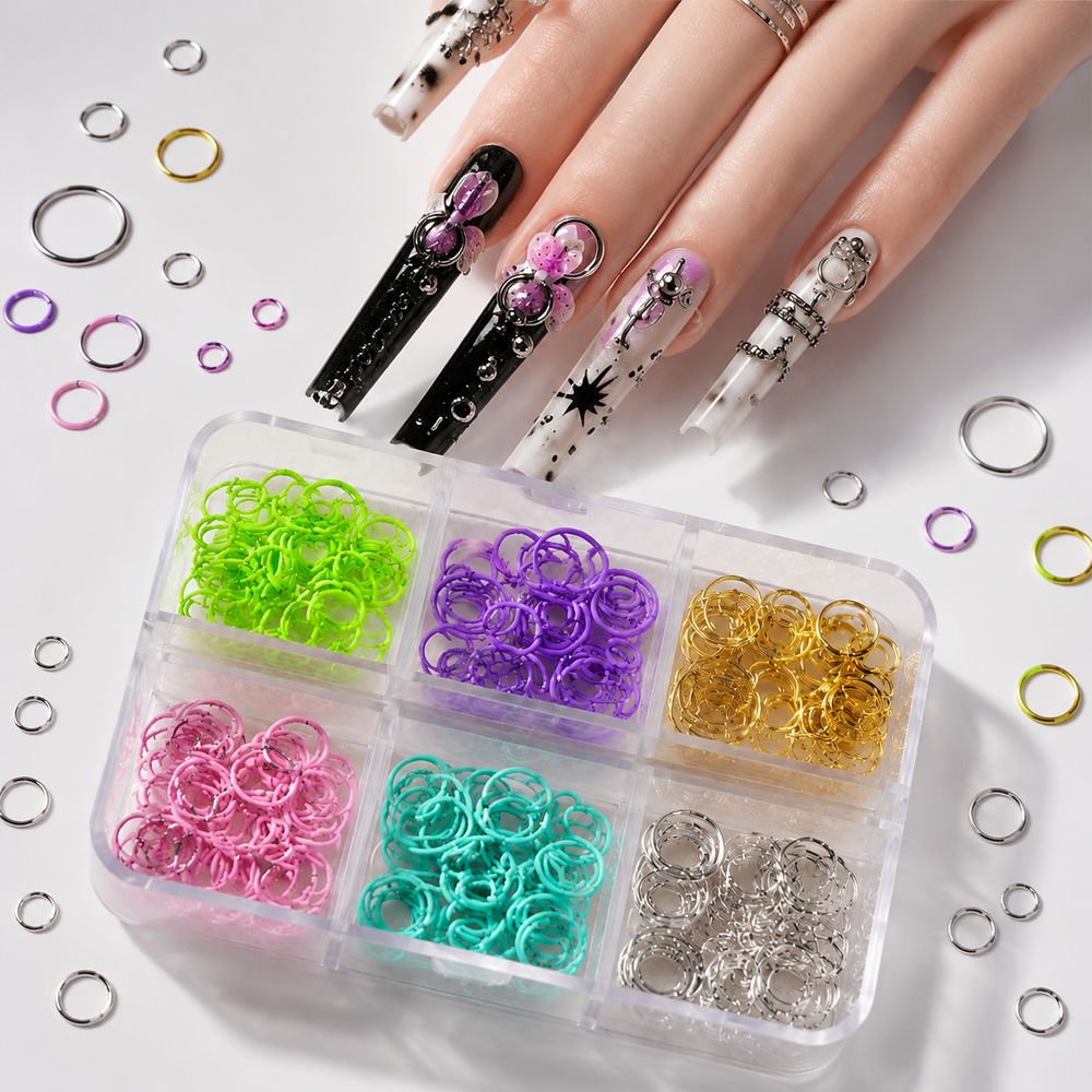 Y2K พังก์ ห่วงกลมสำหรับตกแต่งเ - Jump Ring Assorted บทวิจารณ์และราคา